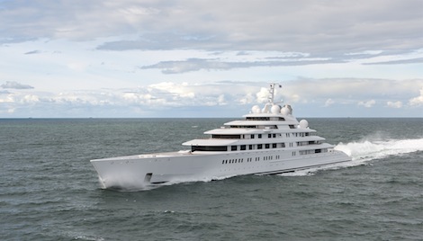 Image for article First shots of completed 'Azzam'